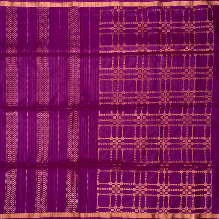 Hayagrivas Purple Pure Soft Silk Saree KSBE22I3-1
