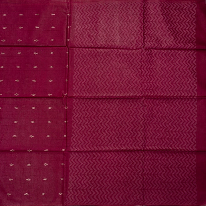 Hayagrivas Magenta Fancy Cotton Saree KSBE143C2-4