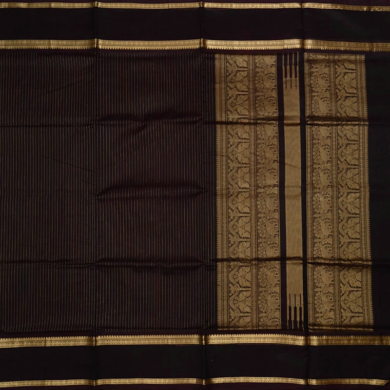 Hayagrivas Deep Snuff Kanchi Silk Cotton Saree KSBE124C3-2