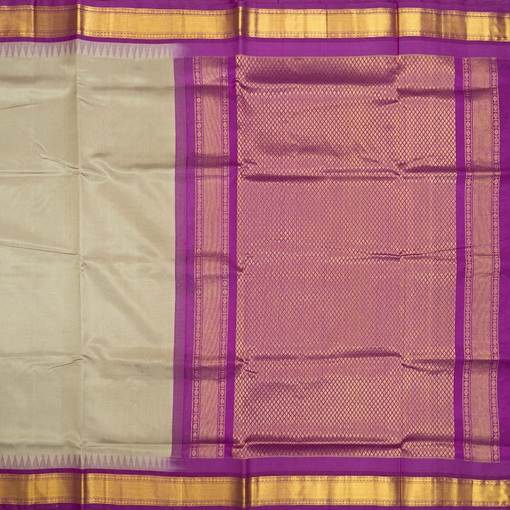 Hayagrivas Elephant Grey Pure Silk Cotton Saree SSCBF34D3-40