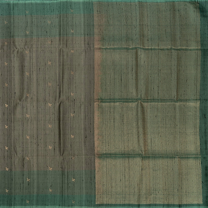 Hayagrivas Grey Handloom Soft Silk Saree KBE2140A4-1