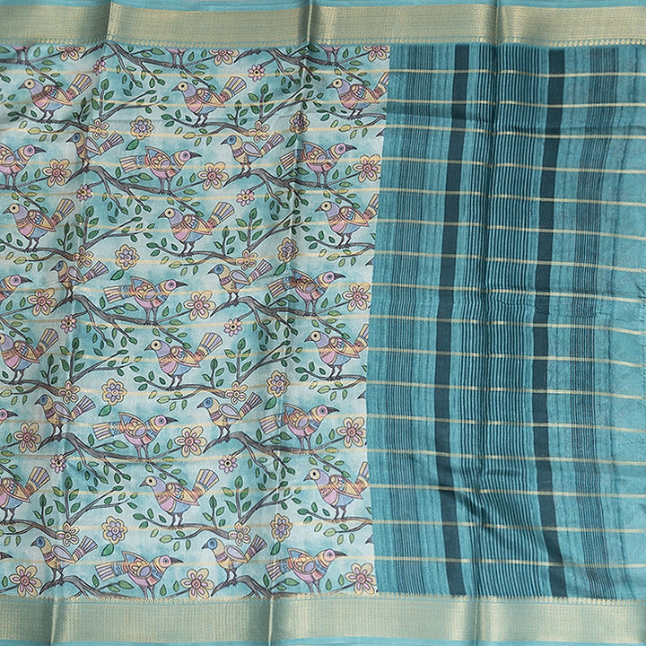 Hayagrivas Light Pastel Green Fancy Cotton Sarees KBE2164A6-24