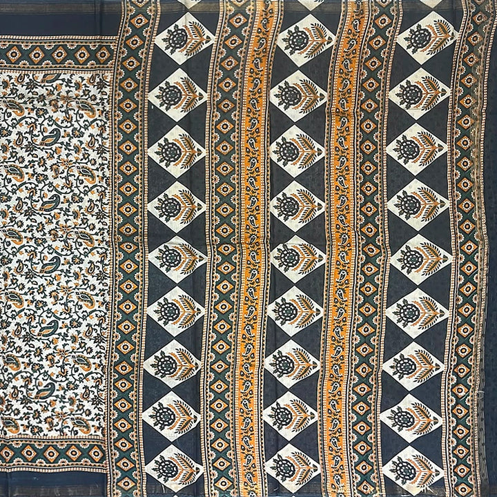 Hayagrivas Sandal Fancy Cotton Sarees