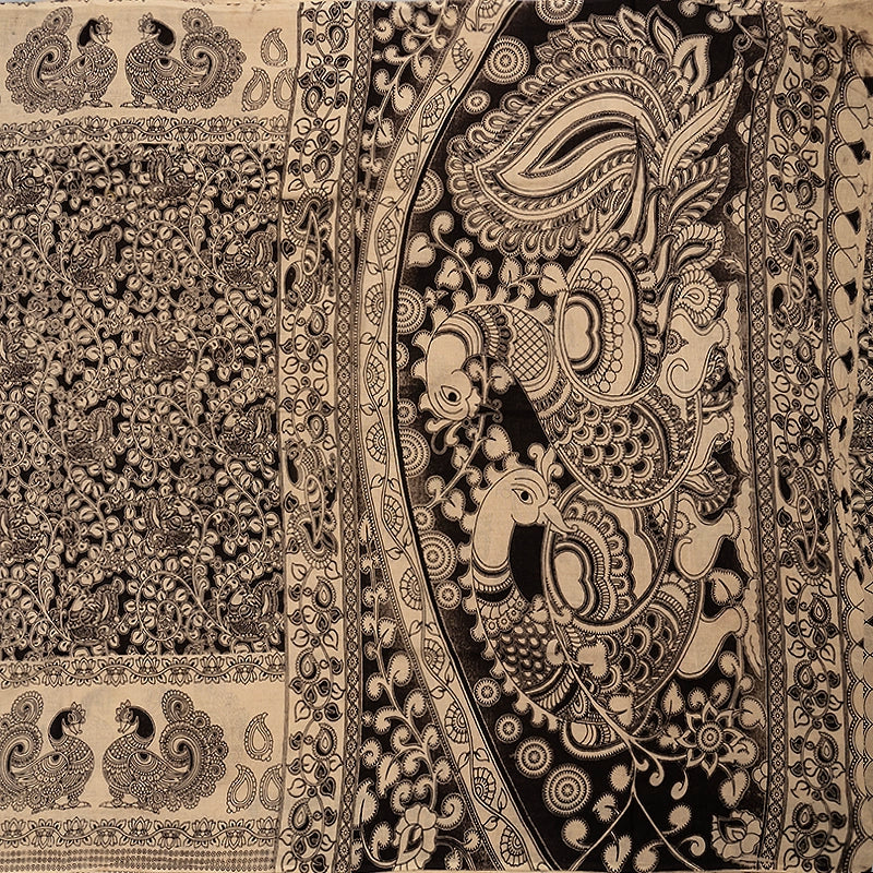Hayagrivas Sandal Jaipur Cotton Saree SSCBF15D10-43