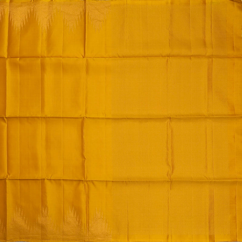 Hayagrivas Yellow Handloom Soft Silk Saree KSBE91A1-1