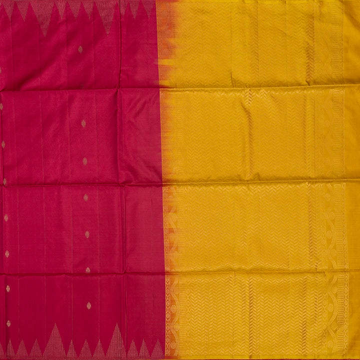 Hayagrivas Pink Handloom Soft Silk Saree KSBE22I29-1