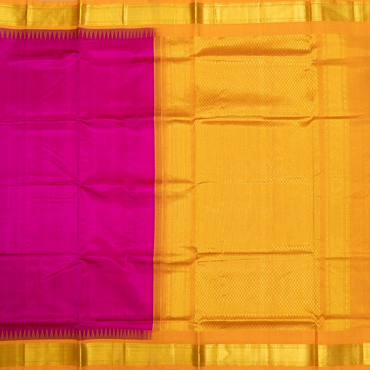 Hayagrivas Rani Pink Pure Silk Cotton Saree SSCBF34D3-3