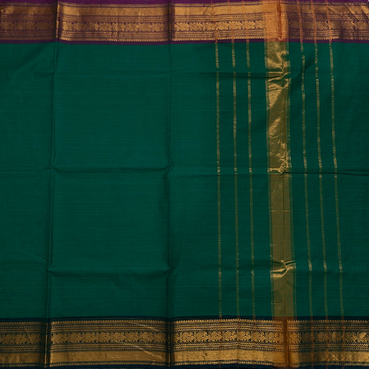 Hayagrivas Sea Green Handloom Chettinad Cotton Saree KSBE86A1-17