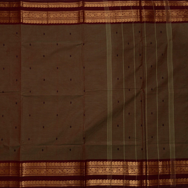 Hayagrivas Deep Manthalir Handloom Chettinad Cotton Saree KSBE86A4-6