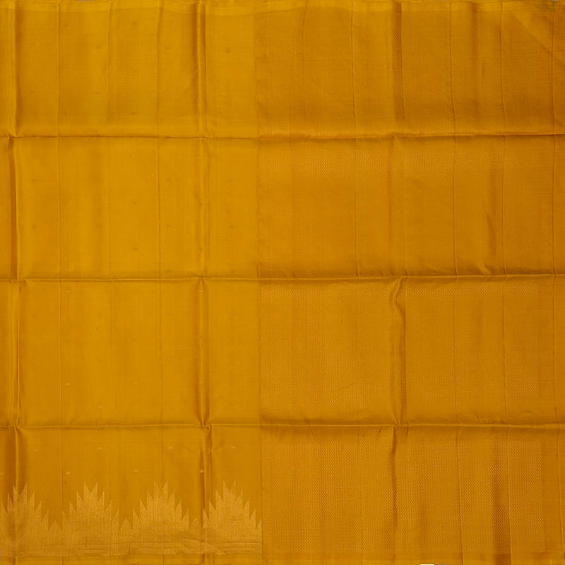 Hayagrivas Yellow Handloom Soft Silk Saree KBE2277B1-9