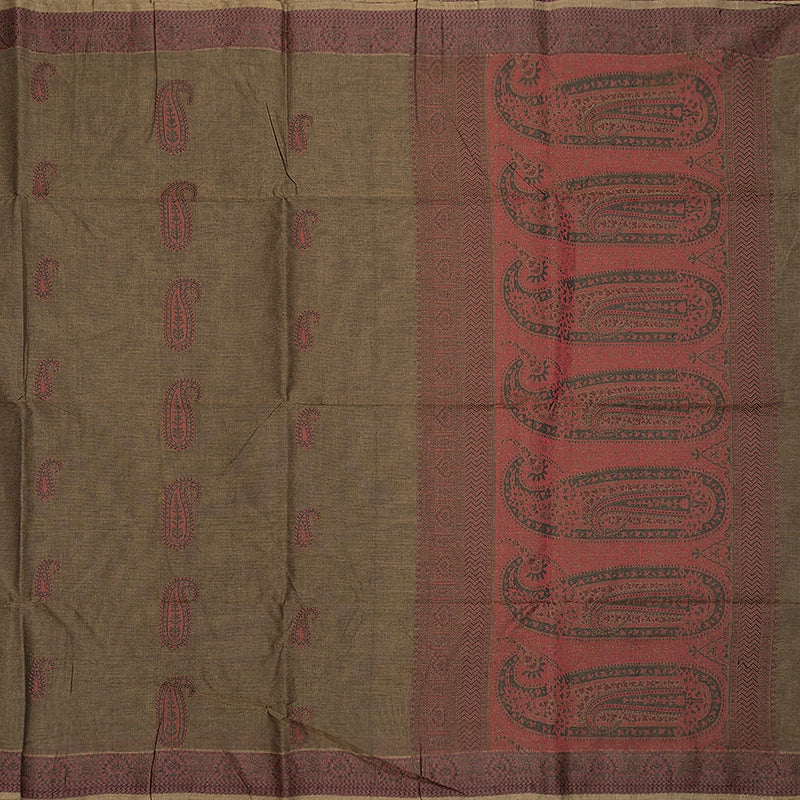 Hayagrivas Elephant Grey Handloom Kanchi Cotton Saree SSCBF132H3-3