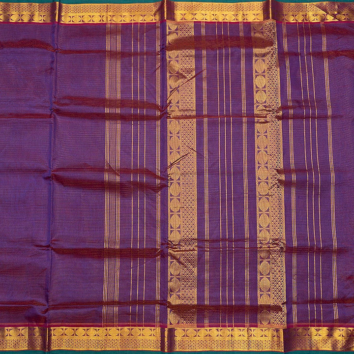 Hayagrivas Purple Pure Ten Yards Silk Cotton Saree SSCBF174I8-6
