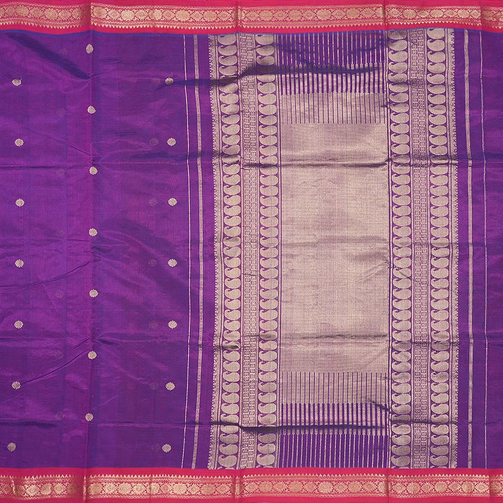 Hayagrivas Purple Kanchi Silk Cotton Saree SSCBF179I4-13