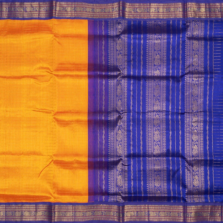 Hayagrivas Mambazham Orange Pure Silk Cotton Saree SSCBF35D3-15