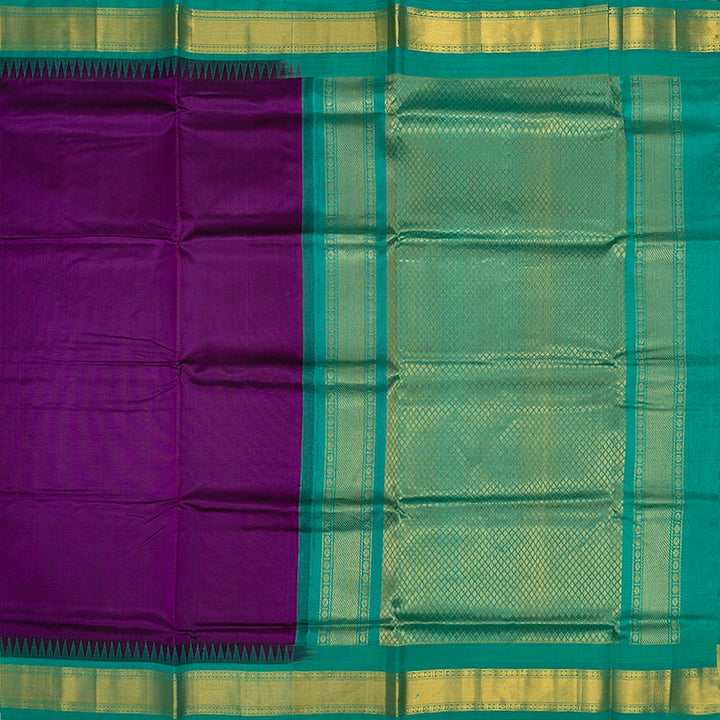 Hayagrivas Purple Pure Silk Cotton Saree SSCBF34D3-62