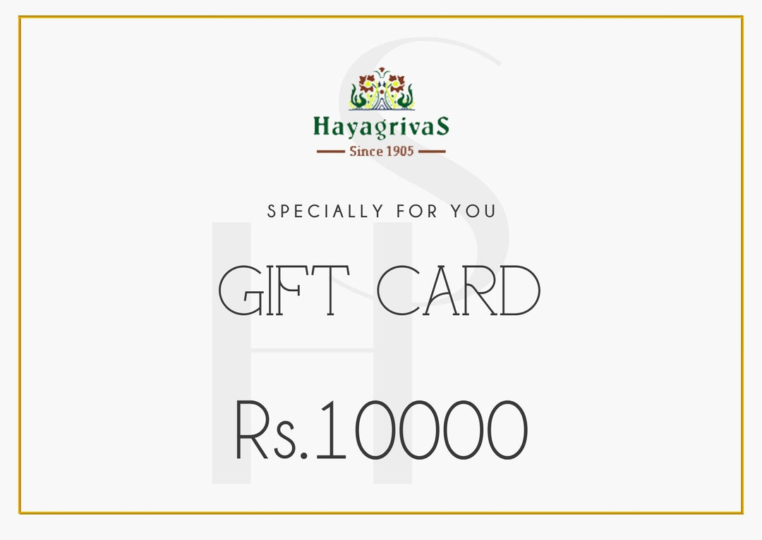 Hayagrivas Silk House Gift Card