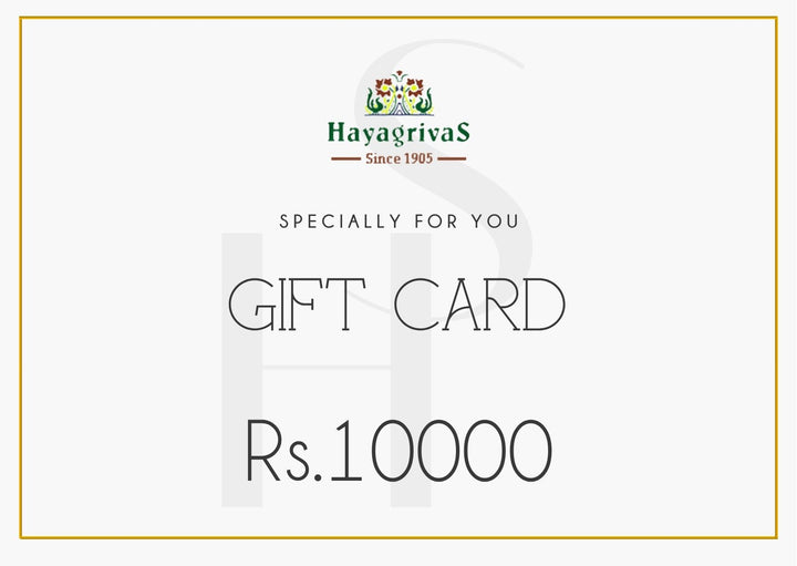 Hayagrivas Silk House Gift Card
