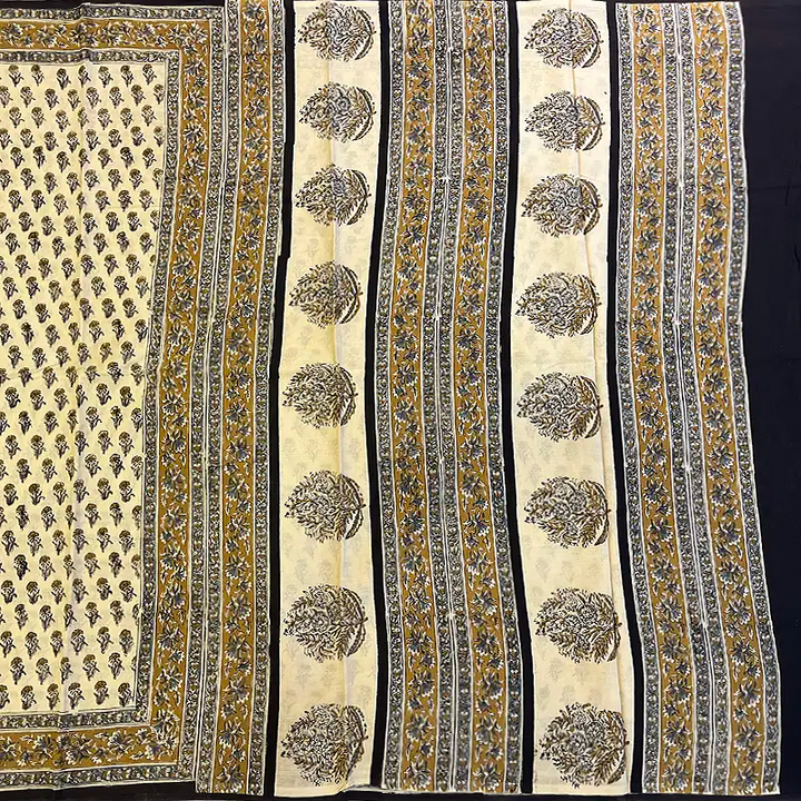 Hayagrivas Sandal Jaipur Cotton Saree SSCBF73E5-4