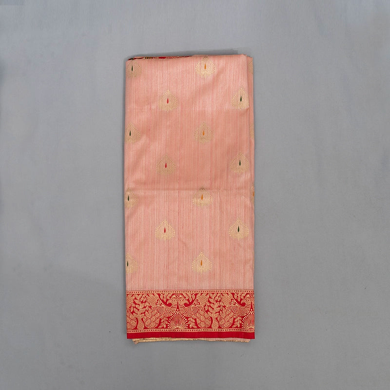 Hayagrivas Baby Pink Semi Banarasi Saree BBD1249K3-7
