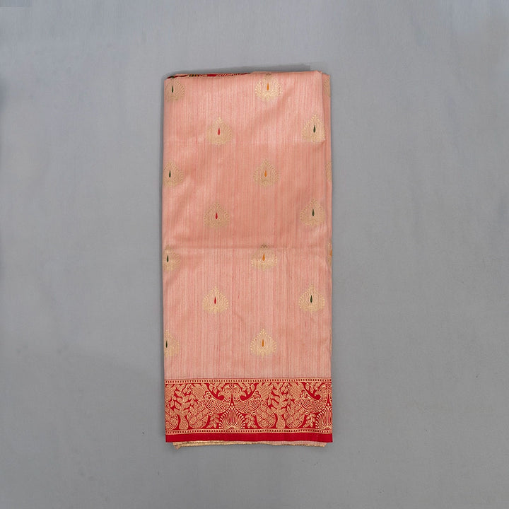 Hayagrivas Baby Pink Semi Banarasi Saree BBD1249K3-7