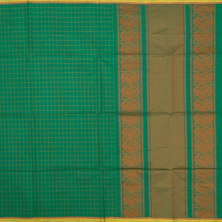 Hayagrivas Green Handloom Kanchi Cotton Saree SSCBF104F6-2