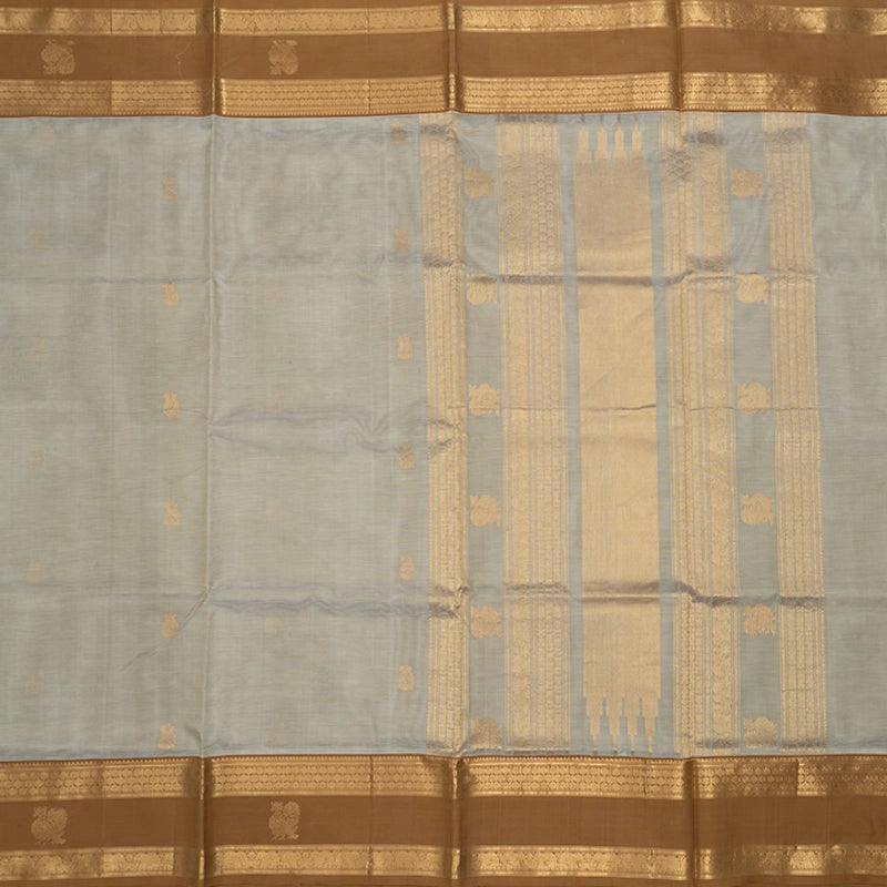 Hayagrivas Beige Kanchi Silk Cotton Saree SSCBF38D6-16