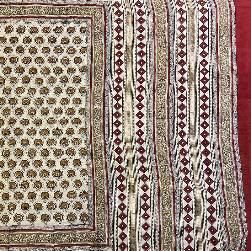 Hayagrivas Sandal Jaipur Cotton Saree SSCBF73E5-8