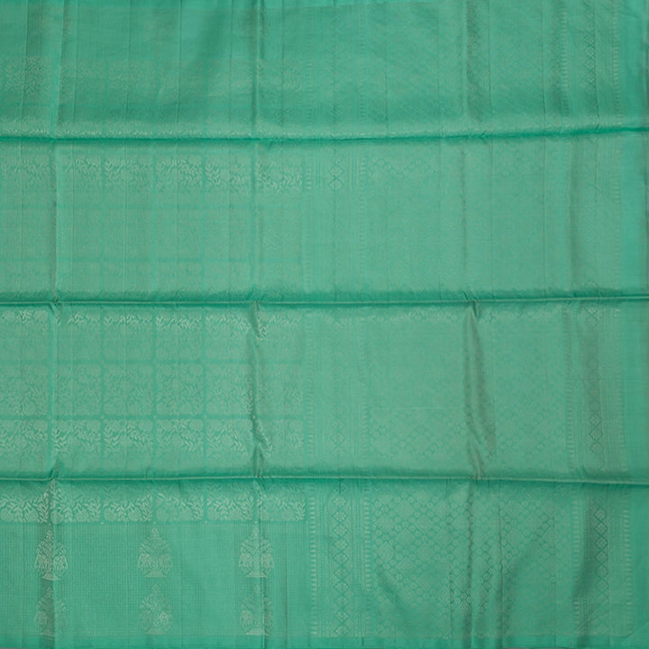 Hayagrivas Handloom Pastel Green Soft Silk Saree KBE662G6-15