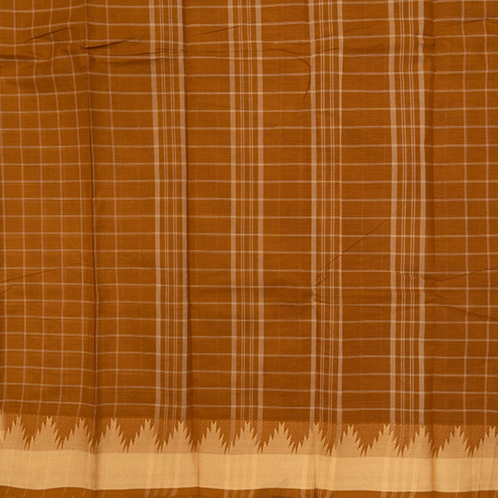 Hayagrivas Mustard Handloom Chettinad Cotton Saree SSCBF134H2-35