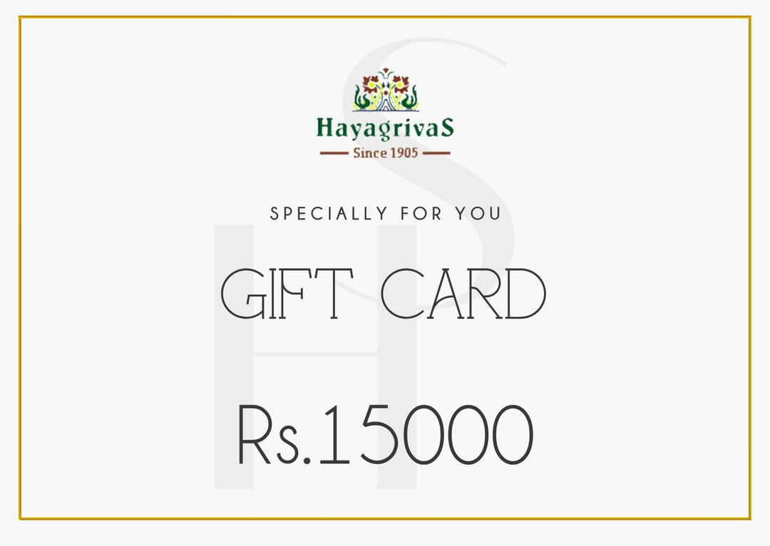 Hayagrivas Silk House Gift Card