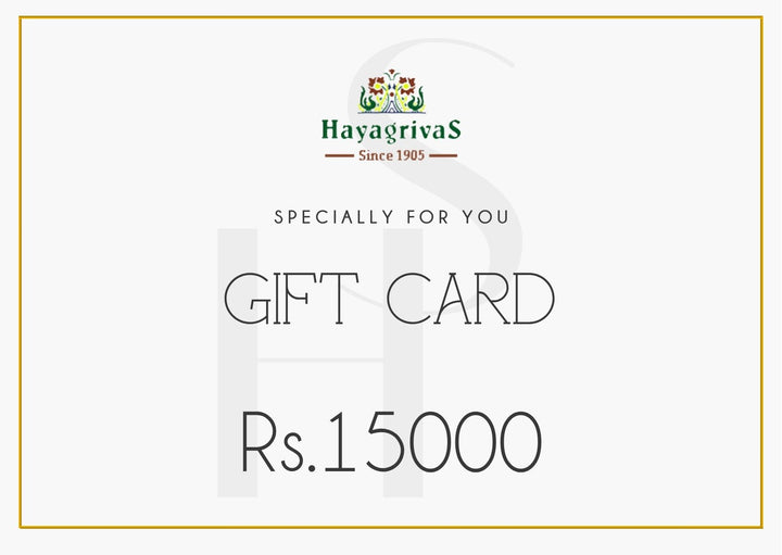 Hayagrivas Silk House Gift Card