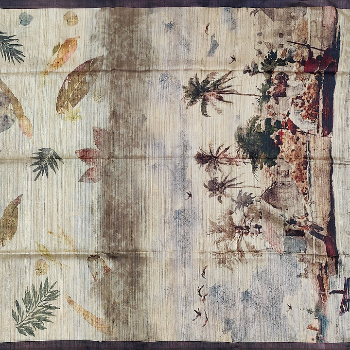 Hayagrivas Beige Fancy Cotton Saree KBE1876L1-17