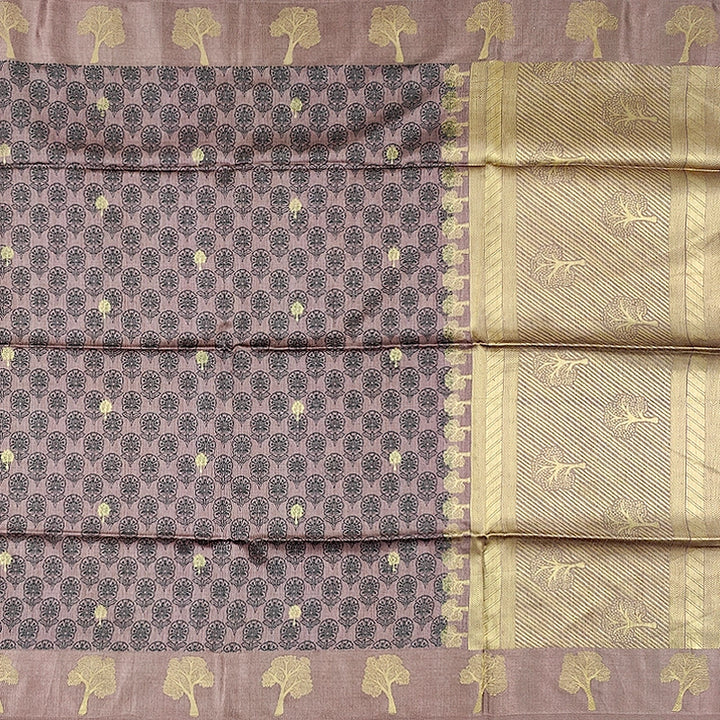Hayagrivas Mauve-Pink Fancy Cotton Saree KBE1877L4-4