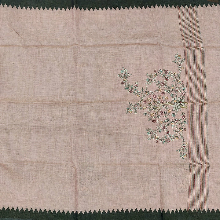Hayagrivas Peach Fancy Cotton Saree KBE1877L8-2