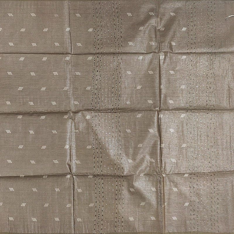 Hayagrivas Light Brown Fancy Cotton Saree KSBE144C6-2