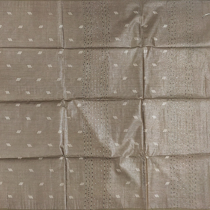Hayagrivas Light Brown Fancy Cotton Saree KSBE144C6-2