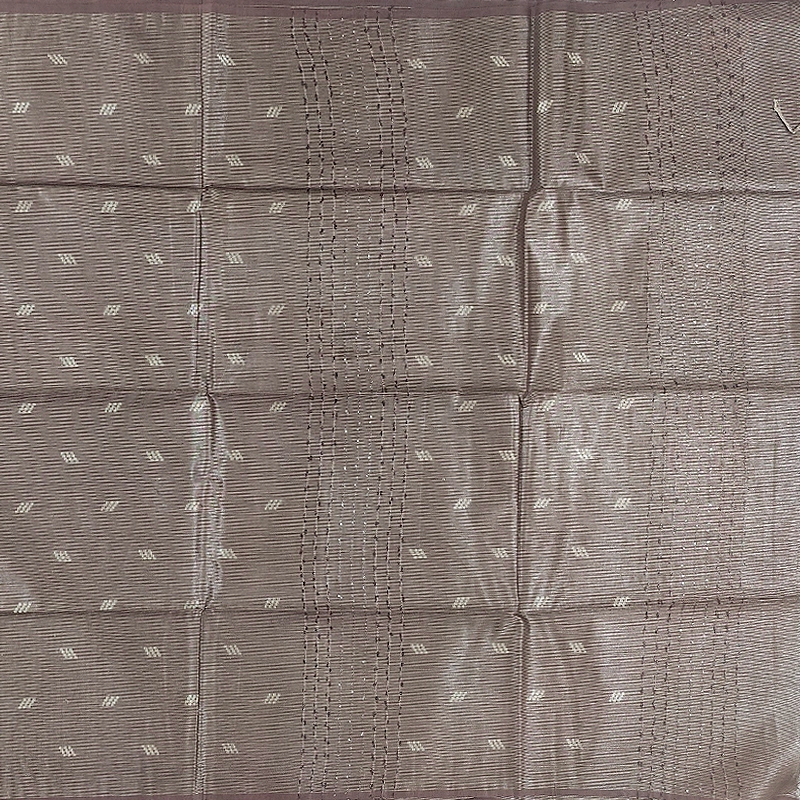 Hayagrivas Silver Grey Fancy Cotton Saree KSBE144C6-8