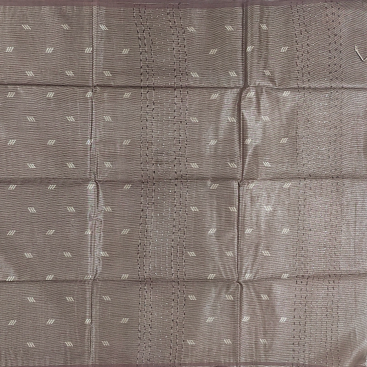 Hayagrivas Silver Grey Fancy Cotton Saree KSBE144C6-8
