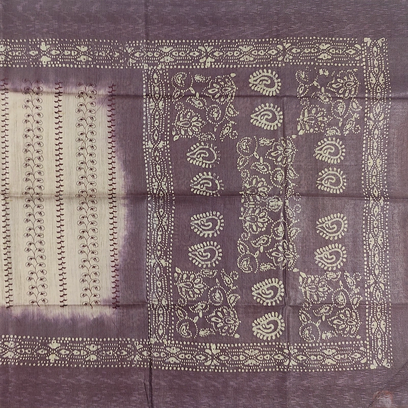 Hayagrivas Half-White Fancy Cotton Saree  KSBE144C8-4