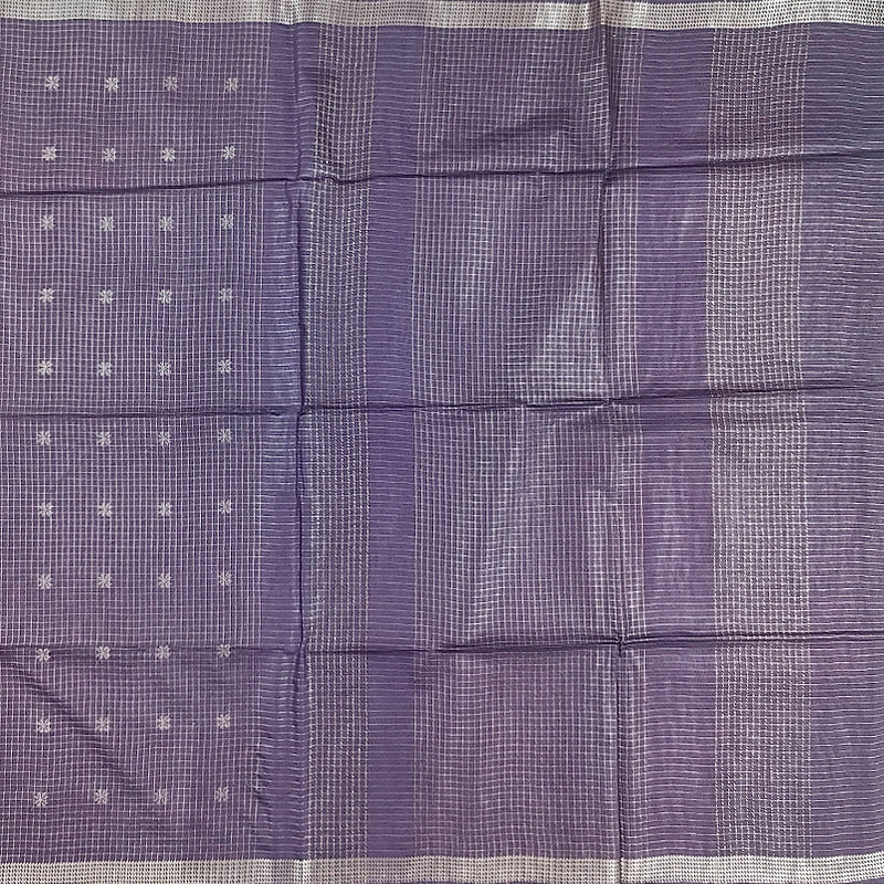 Hayagrivas Purple Fancy Cotton Saree KSBE146C6-9