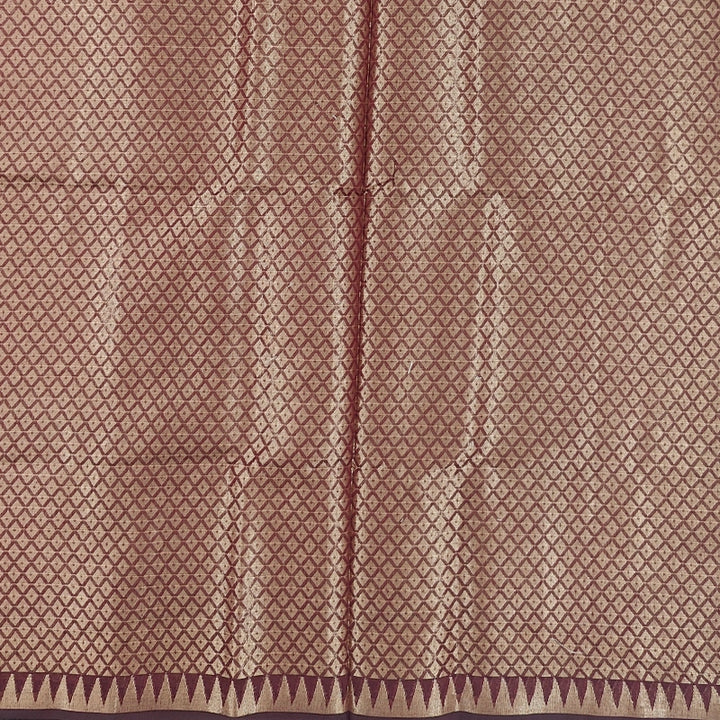 Hayagrivas Maroon Fancy Cotton Saree SSCBF120H4-5