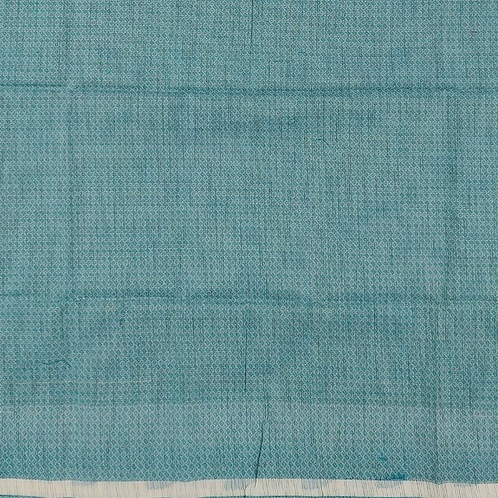 Hayagrivas Half-White Fancy Cotton Saree SSCBF120H5-2