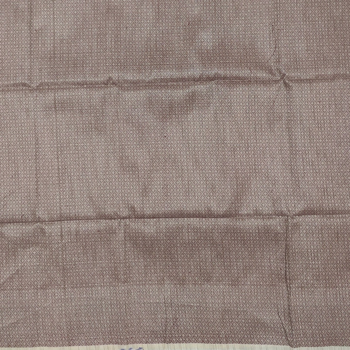 Hayagrivas Beige Fancy Cotton Saree SSCBF120H6-4