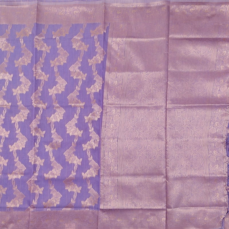 Hayagrivas Lavender Fancy Cotton Saree SSCBF121H2-4