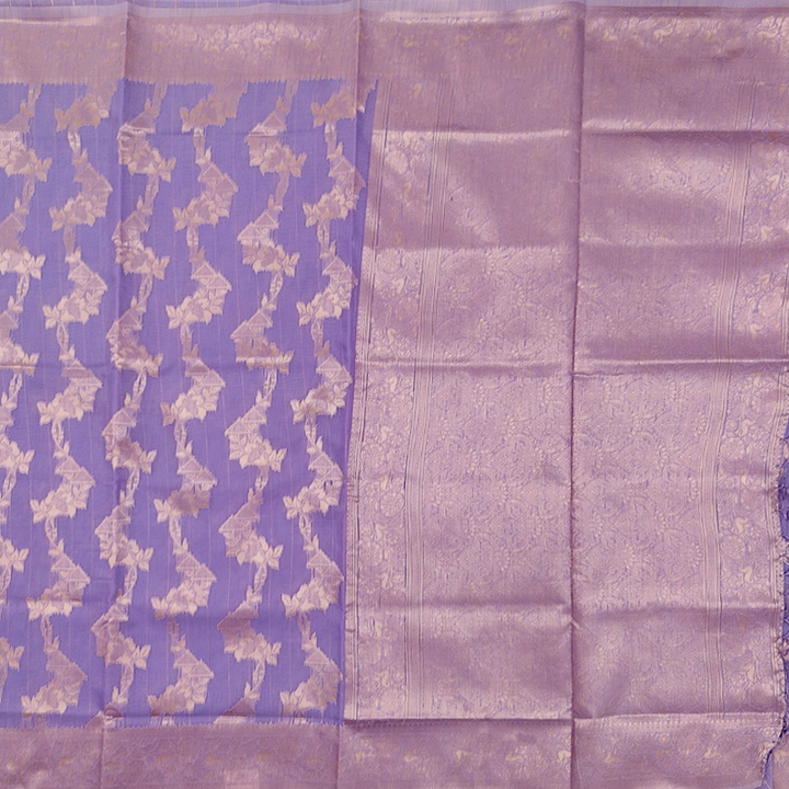 Hayagrivas Lavender Fancy Cotton Saree SSCBF121H2-4