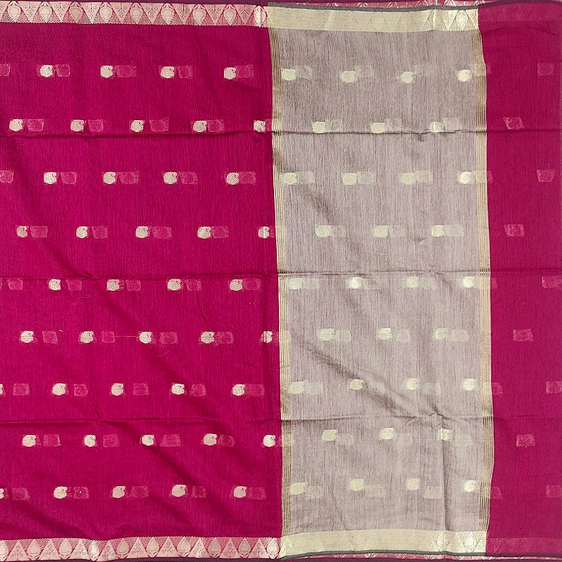 Hayagrivas Pink Fancy Cotton Saree SSCBF121H4-31
