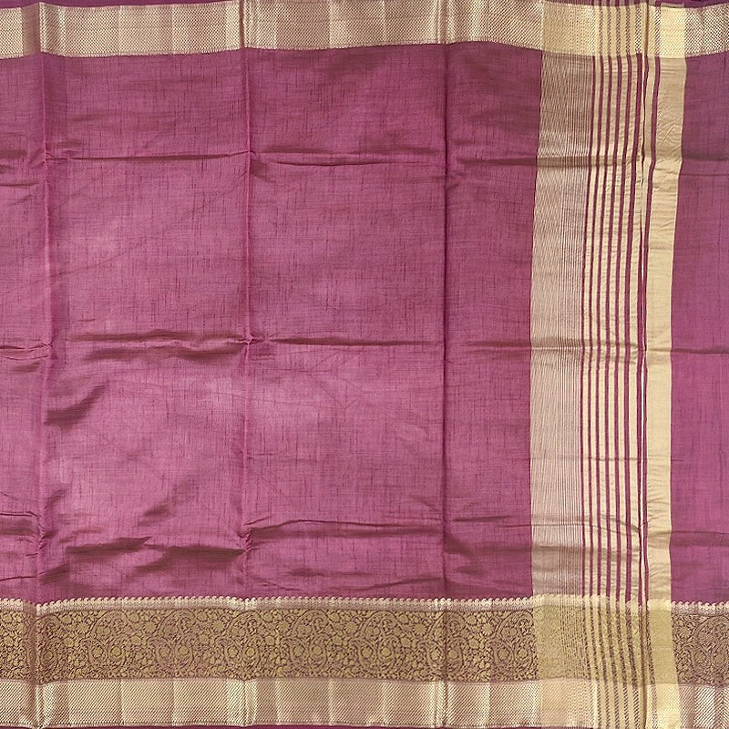 Hayagrivas Magenta Fancy Cotton Saree SSCBF121H5-2