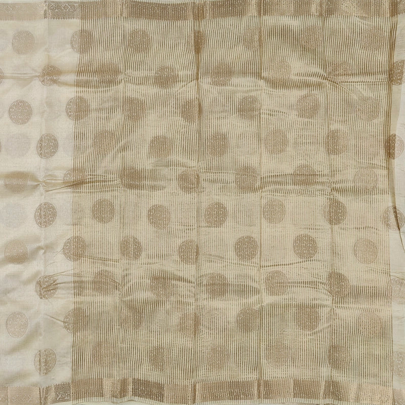 Hayagrivas Cream Fancy Cotton Saree SSCBF121H7-10