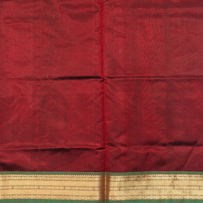 Hayagrivas Maroon Kanchi Silk Cotton Saree SSCBF132H11-1