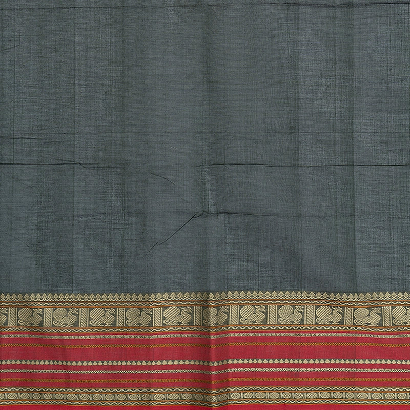Hayagrivas Karum Pachai Handloom Kanchi Cotton Saree SSCBF132H19-1